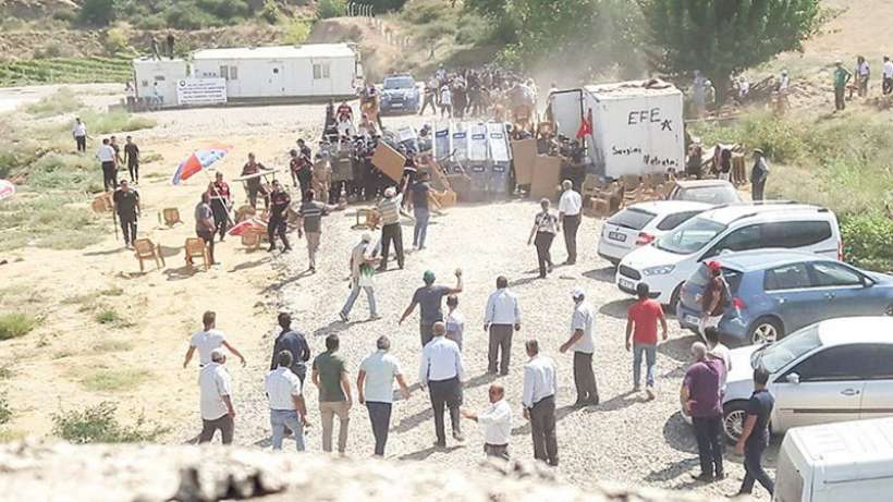 Hacıbektaşlıda JESe karşı direnen halk kazandı