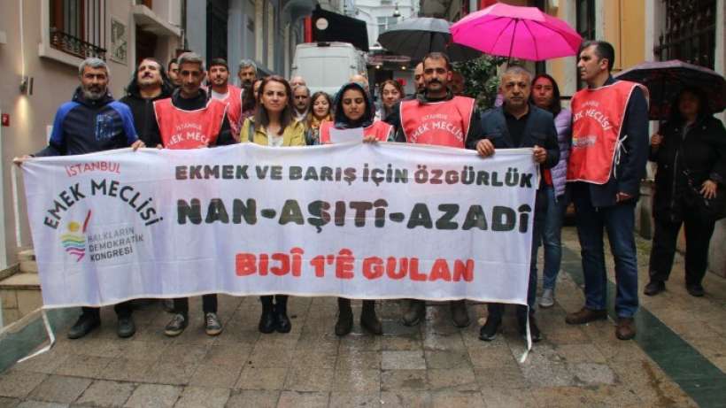HDK: Taksim'i kazanma mücadelesine güç verelim I 8 Mart Newroz coşkusuya alanlara!