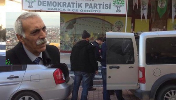 HDP Darıca İlçe Başkanı Hikmet Koçak Gözaltına alındı