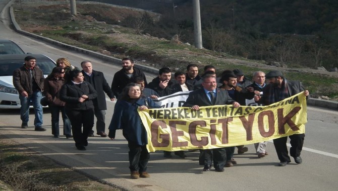 Hereke'de maden ocağının faaliyetleri durduruldu