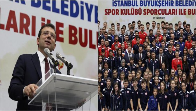 İmamoğlu: “Sporu, İstanbul şehrinin bir parçası yapacağız”