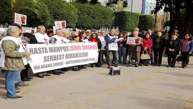 İnsan hakları savunucuları hasta tutuklular için çağrı yaptı