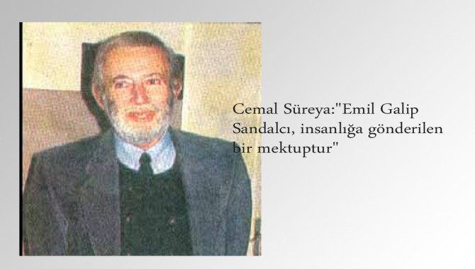 İnsan hakları savunucusu Emil Galip Sandalcı anılıyor