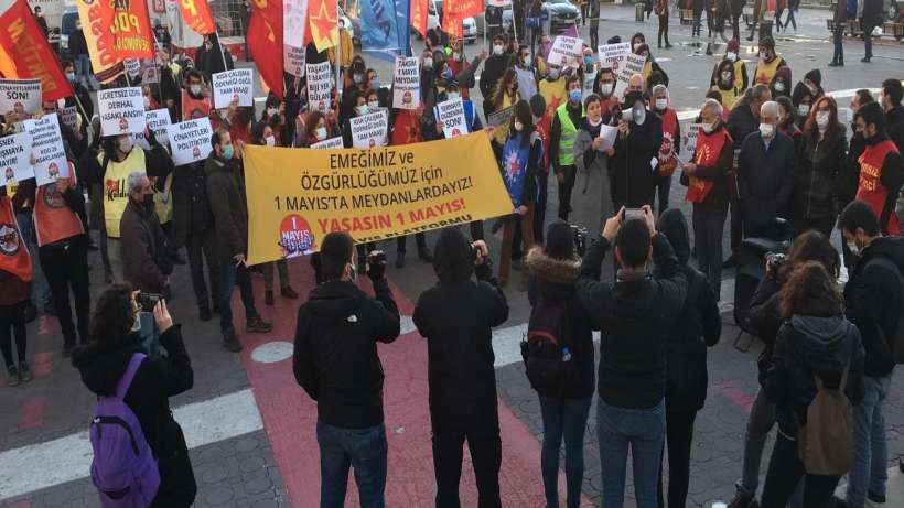 İstanbul 1 Mayıs Platformu: Direnişin sesi sınırlandırılamaz, 1 Mayıs temsili kutlanamaz!