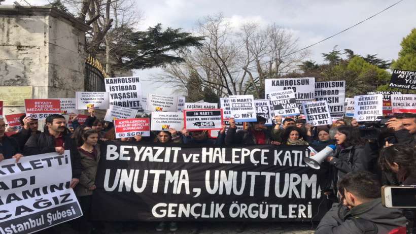 İstanbul’da Gençlik Örgütleri İÜ Eczacılık önünde yapılacak 16 Mart anmasına çağrı yaptı