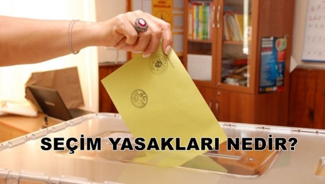 İstanbul’da seçim yasakları başladı
