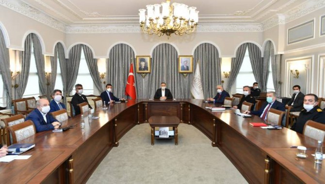 İstanbul Valiliği’nde koronavirüs toplantısı