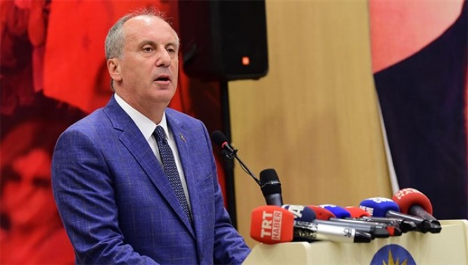 İşte Muharrem İnce'nin seçim manifestosu