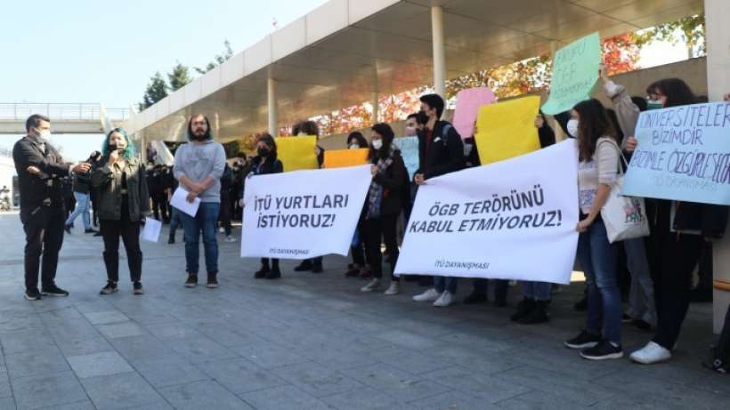 İTÜ Dayanışması: “İTÜ yurtları istiyoruz, ÖGB terörünü kabul etmiyoruz”