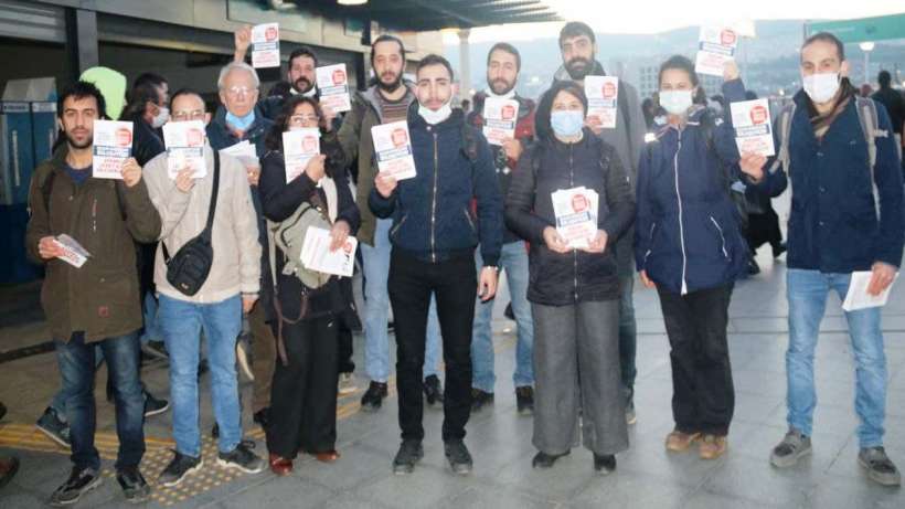 İzmir 12 Aralık İşçi Emekçi Buluşması’na sokak sokak çağrı