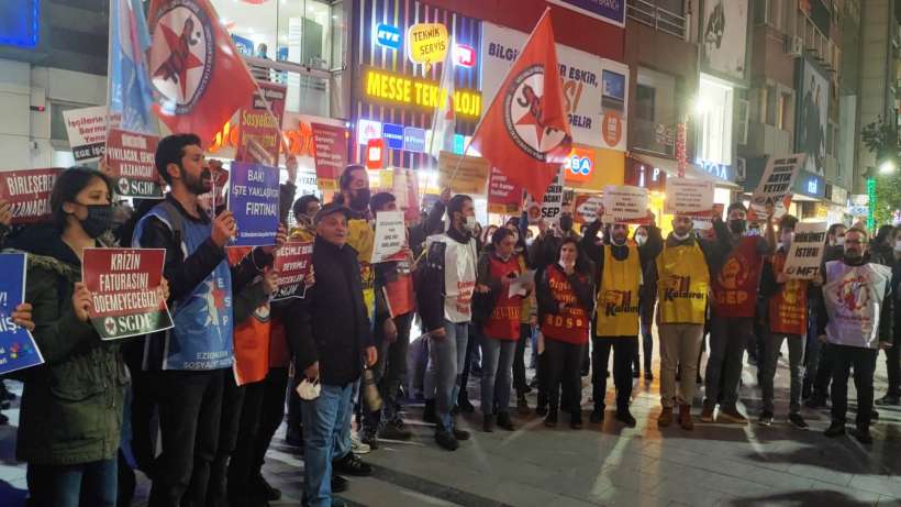 İzmir’de genel grev, genel direniş çağrısı