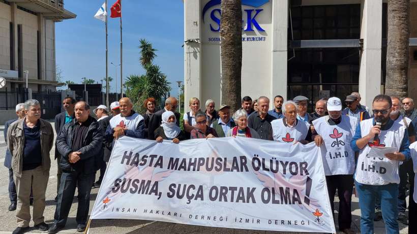 İzmir İHD: Ağır hasta tutsak Ekinci serbest bırakılsın