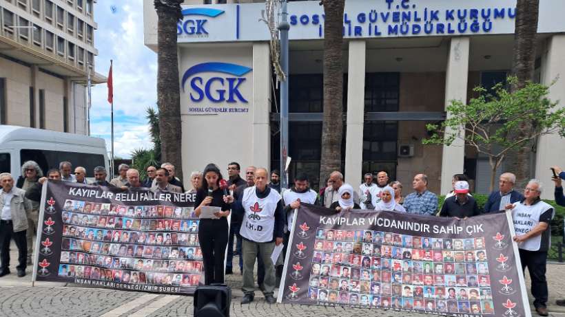 İzmir İHD: Kayıplar vicdanındır sahip çık