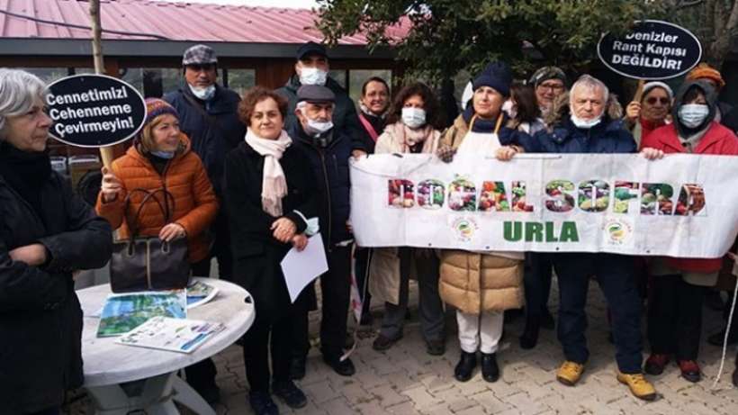 İzmir Sığacıkta balık çiftliğine tepki