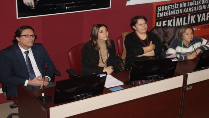 İzmir Tabip Odası sağlıkta şiddeti önleme eylem programını açıkladı