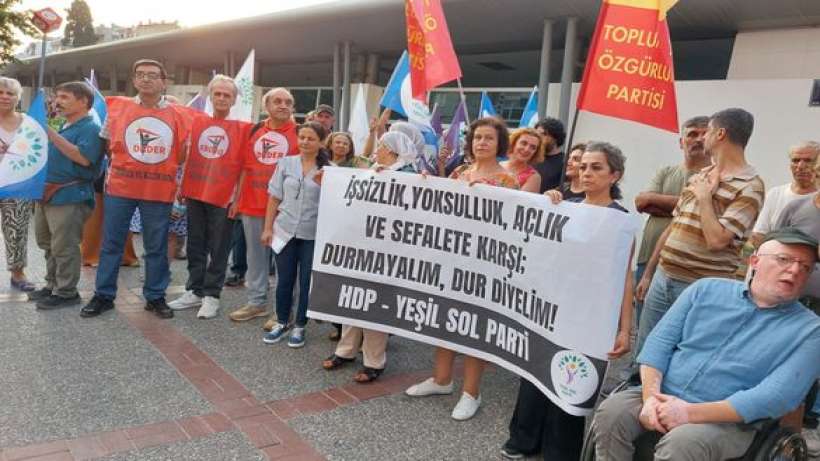 İzmirde ekonomik krize karşı mücadele çağrısı
