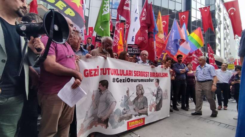 İzmirde Gezi 10 yıl açıklaması I Bu daha başlangıç, mücadeleye devam