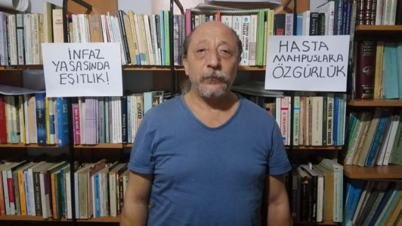 İzmirde hasta tutuklulara özgürlük talebi