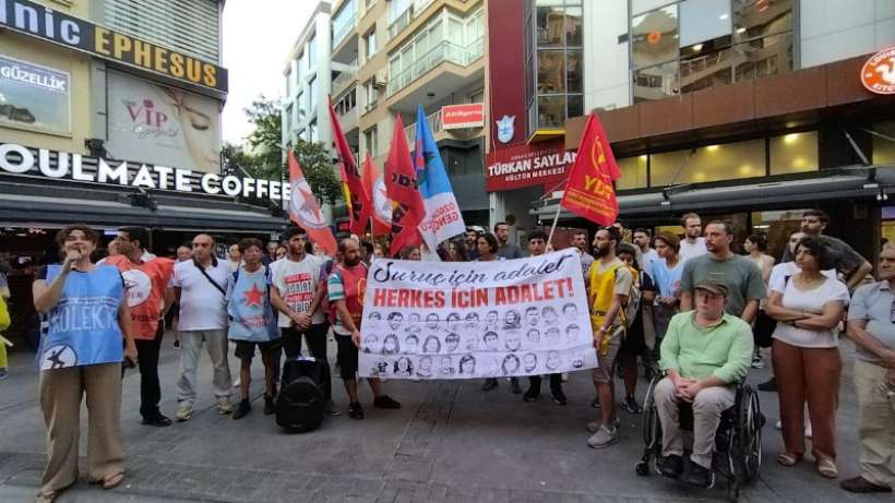 İzmirde SGDF davasına çağrı: 33 düş yolcularının sesi olalım