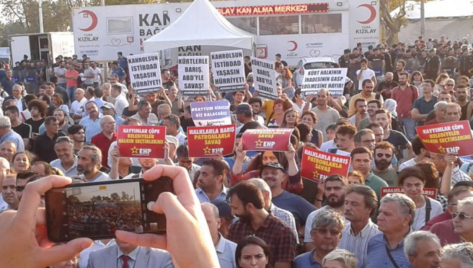 Kadıköy’de kayyım protestosu...