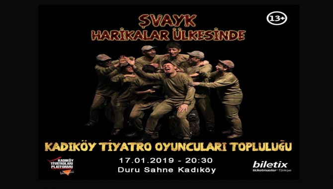 Kadıköy Tiyatro Oyuncuları Topluluğu 'Aslan Asker Şvayk'ı sahneliyor