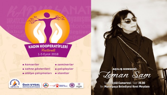 ‘Kadın Kooperatifleri Festivali’ Antalya'da başladı