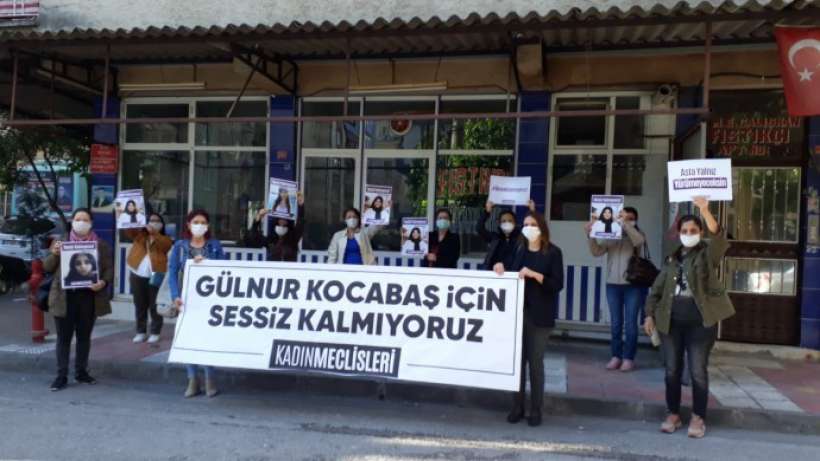 Kadınlar Kocabaş’ın öldürüldüğü yerde: Sessiz kalmıyoruz