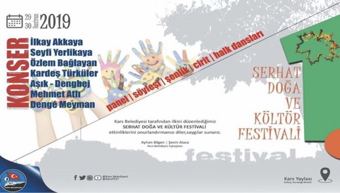 Kars’ta ‘Serhat Doğa ve Kültür Festivali’ başlıyor