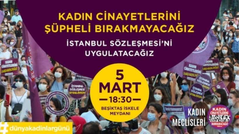 KCDP’den 81 il için 8 Mart çağrısı