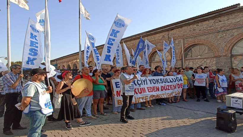 KESK Alsancak’tan seslendi: Genel grev genel direniş