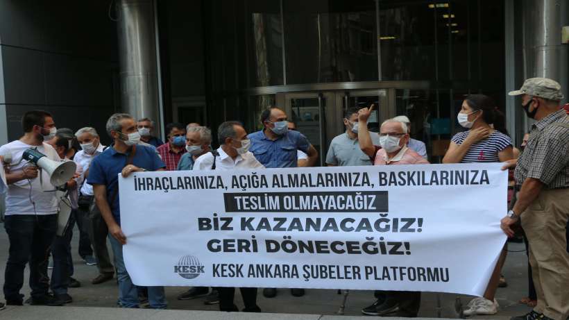 KESK Ankara Şubeler Platformu: OHAL Komisyonu suç işliyor