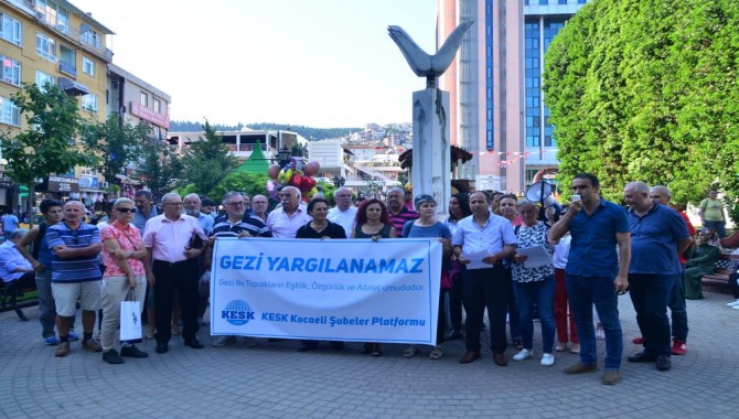 KESK: Gezi yargılanamaz