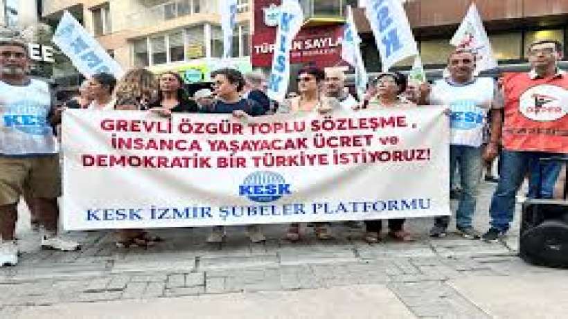 KESK İzmir Şubeler Platformundan Hakem Kurulu kararına karşı genel grev çağrısı