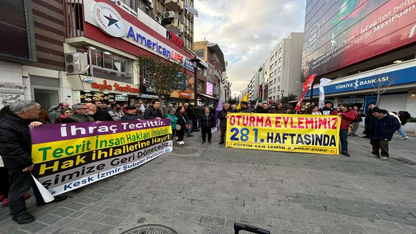 KHK eylemi 281’inci haftasında: İşimize geri döneceğiz! devam etti