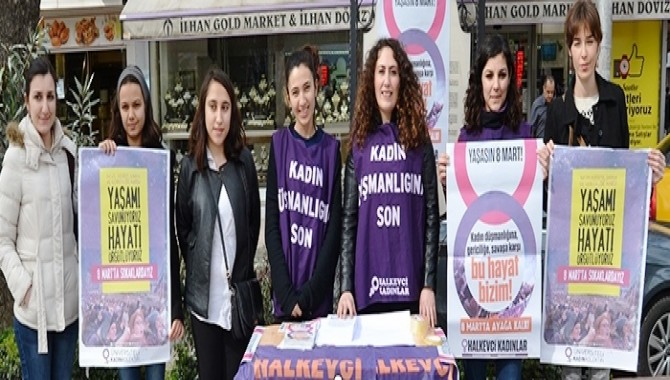 Kocaeli'de Halkevleri 8 Mart yürüyüşüne hazırlanıyor