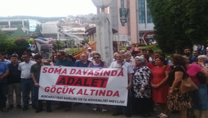 Kocaeli'de Soma eylemi: Emek cephesi olmadıkça bu cinayetler sürer