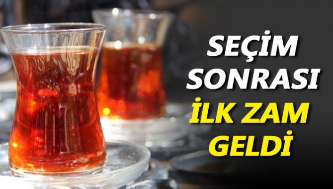 Kuru çaya yüzde 15 zam yaptı