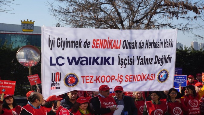 LC Waikiki’ye "Sendika düşmanlığına son ver" çağrısı