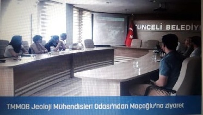 Maçoğlu'dan, jeolojik açıdan tabiat varlıkları, jeolojik mirasın önemi sunumu