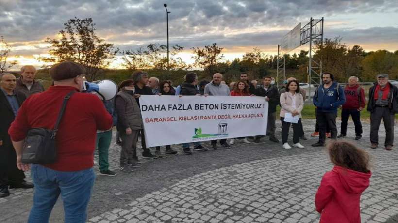 Maltepe Çevre ve Yaşam Platformu: Baransel Kışlası ranta değil halka açılsın