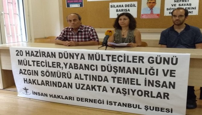 "Mülteciler, yabancı düşmanlığı ve azgın sömürü altında ve temel insan haklarından uzakta yaşıyorlar"