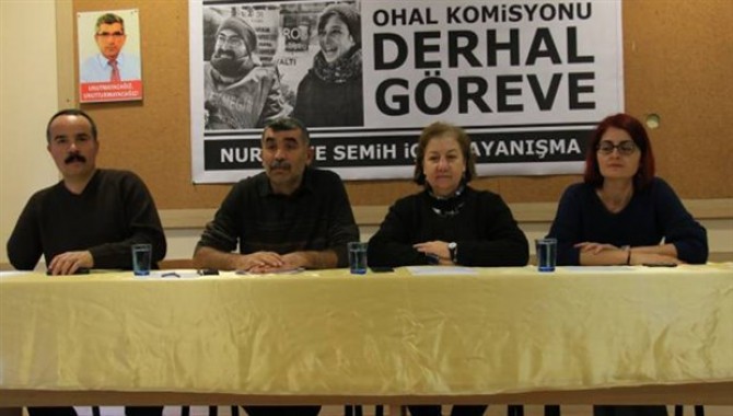 Nuriye ve Semih İçin Dayanışma'dan OHAL Komisyonu'na çağrı