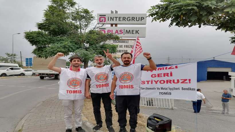 Plasmek’te direniş başladı I Emeğimiz, onurumuz, geleceğimiz için direnişteyiz