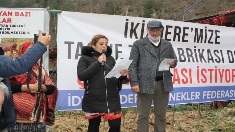 Rizede Taş Ocağı’na büyük tepki