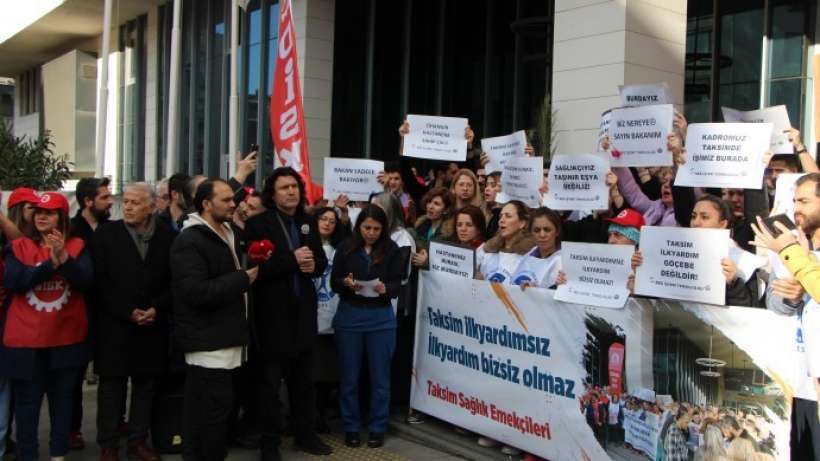 Sağlık emekçileri: Bir yerlere taşınmaktan yorulduk