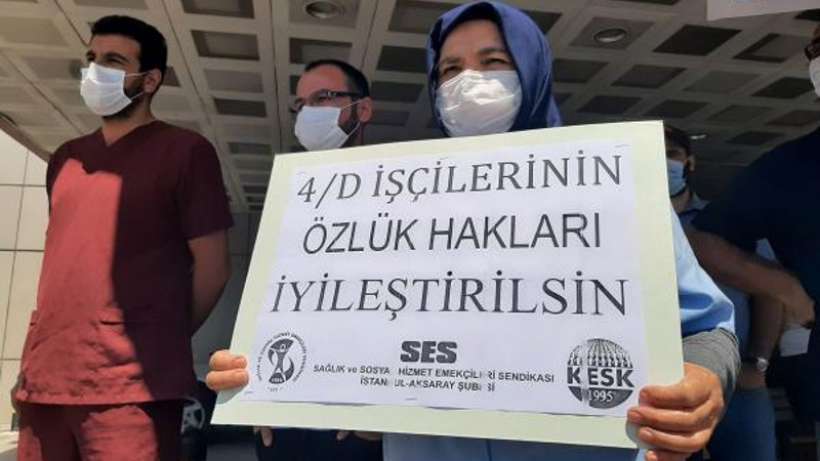 Sağlık emekçileri: İnsanca yaşayacak ücret istiyoruz