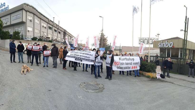 Sinbo işçisi Kod 29la işten çıkarıldı: Fabrika önünde direniş çadırı kurulacak