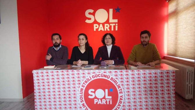 SOL parti’den çalışmalarına ve hedeflerine ilişkin açıklama
