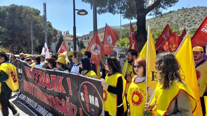 Soma’da katliamına 10 yıl protestosu