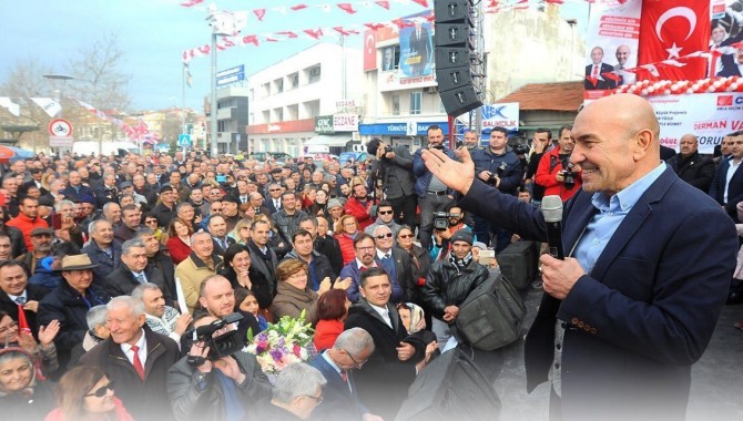 Soyer Urla’da vatandaşlarla buluştu: Hep birlikte bir hikaye yazacağız